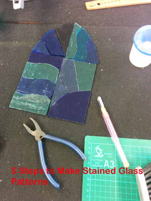 How To Cut Stained Glass Patterns copy